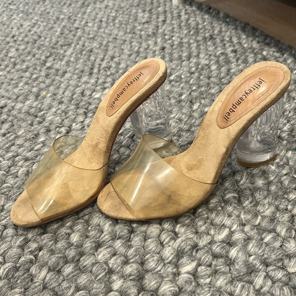 JEFFREY CAMPBELL
Minuit PVC Sandals - Picture 2 of 10